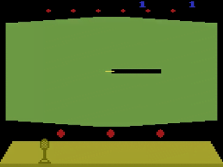 Final Approach title screen for Atari 2600